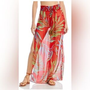 Ramy Brook Lancaster Wide Leg Cover Up Pants XS